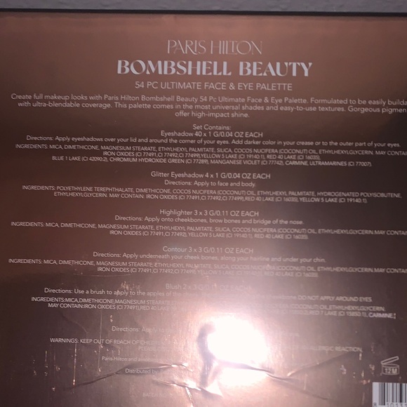 Paris Hilton Glam Eyeshadow Palette - Picture 7 of 8